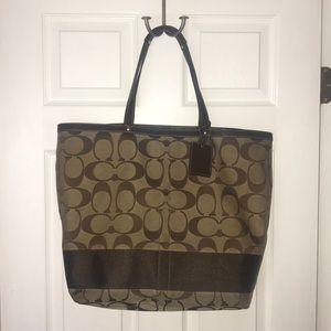 Coach Signature C Weekend Tote Bag